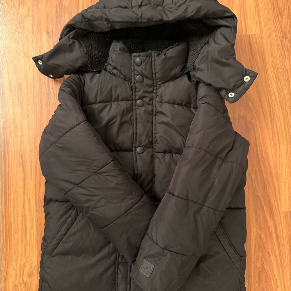 GAP Kids Black Fleece Jacket